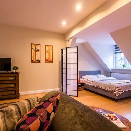 公寓 Old Town Family Penthouse 华沙
