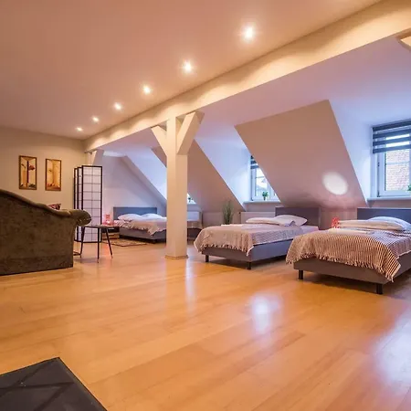公寓 Old Town Family Penthouse *